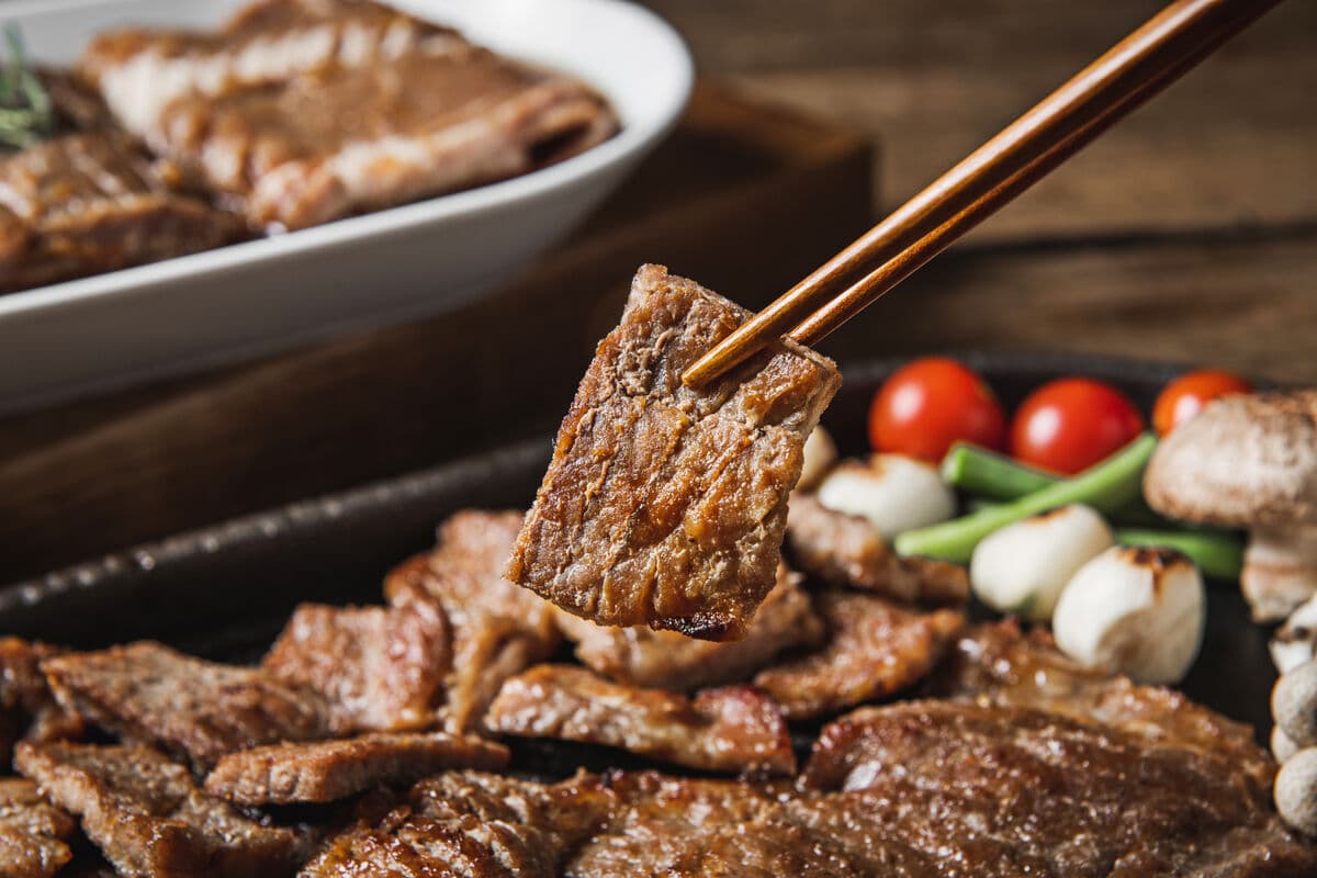 명인갈비 매장 전경