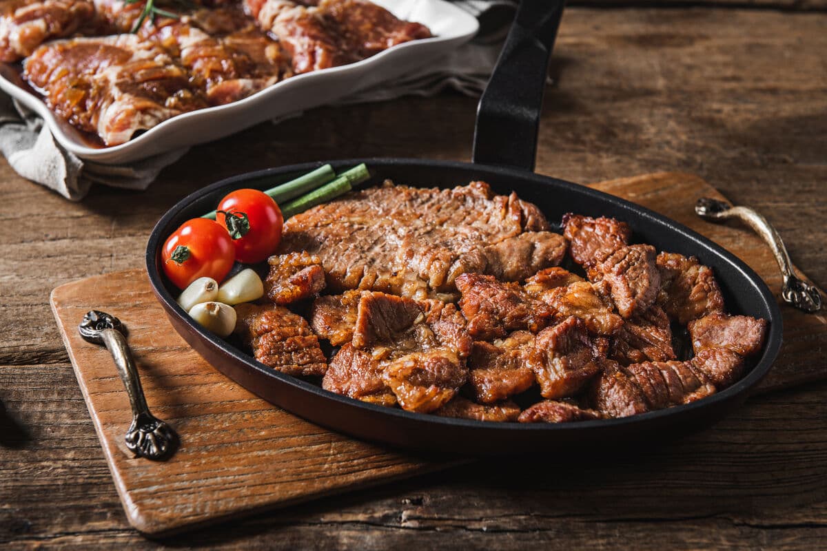 명인갈비 프리미엄 고기