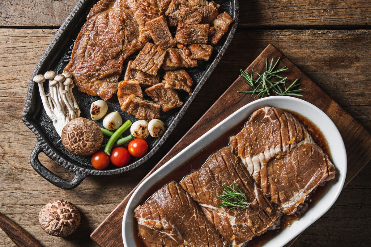 명인갈비 고기 2